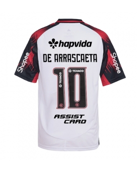Billige Fotballdrakt Flamengo Giorgian de Arrascaeta #10 Replika Bortedrakt 2025-26 Kortermet Billige Fotballdrakt Flamengo Giorgian de Arrascaeta #10 Replika Bortedrakt 2025-26 Kortermet